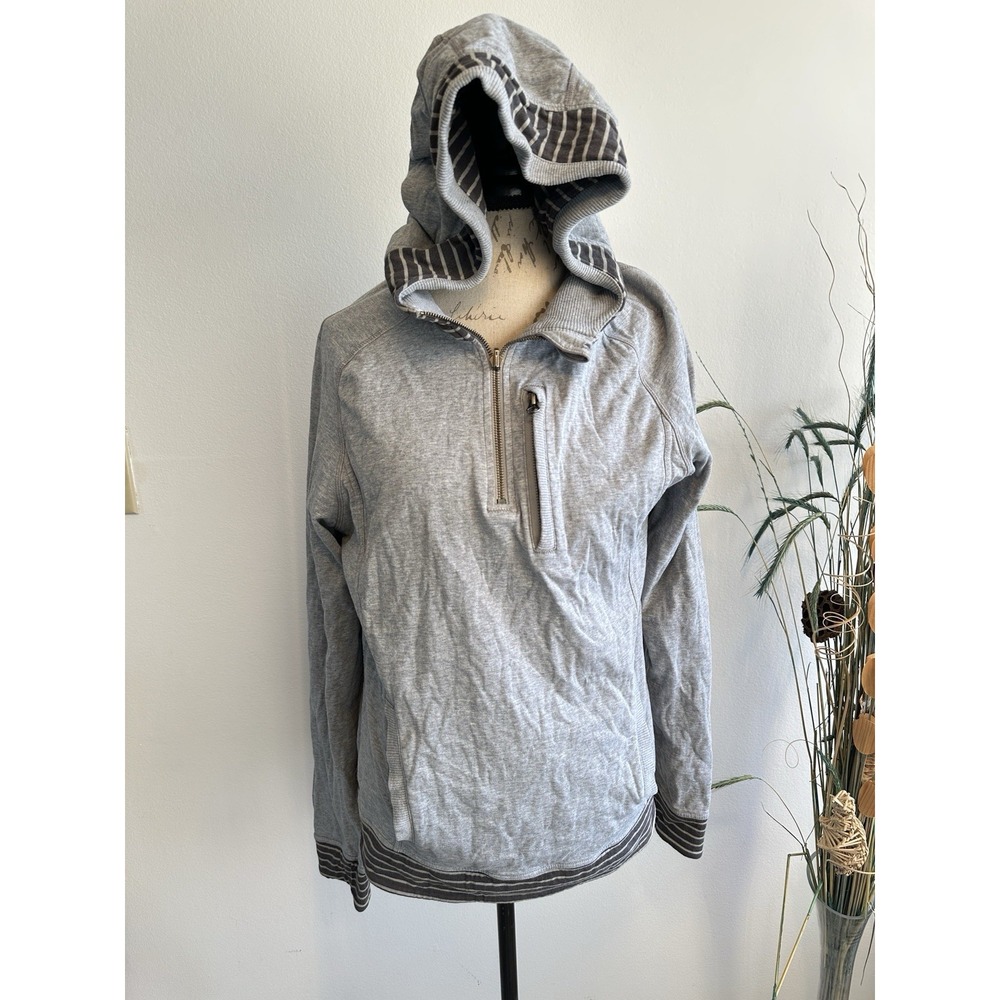 Lemon Gray Hooded Sweatshirt